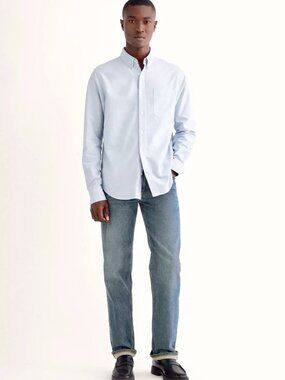 Everlane Blue Men's Organic Cotton Oxford Shirt M